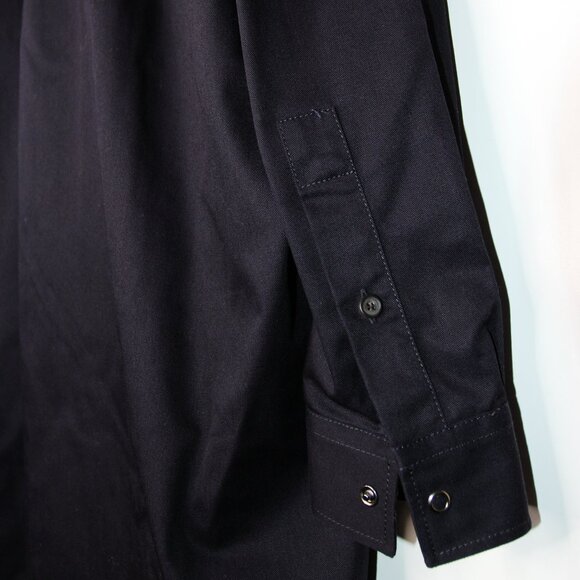 BNWT AW19 ACNE STUDIOS OVERSIZED NAVY SHIRT JACKET 46 - Picture 10 of 13